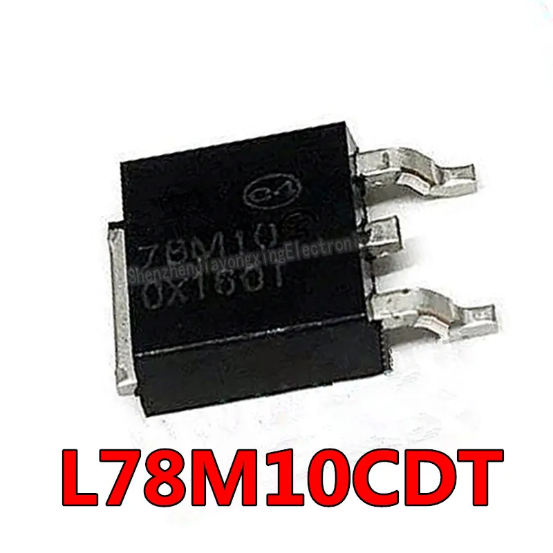 10PCS/LOT  L78M10CDT L78M10 78M10 10V TO-252  New original spot hot sale