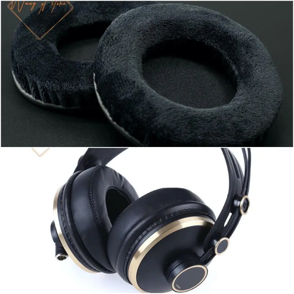 Thick Velour Velvet Ear Pads Cushion For iSK HD9999 Headphone Perfect Quality, Not Cheap Version