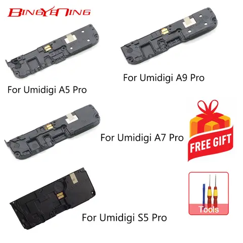 100% nuevas piezas originales de Accesorios de reparación de altavoces para Umidigi A5 Pro A7 Pro A9 Pro S5 Pro altavoz