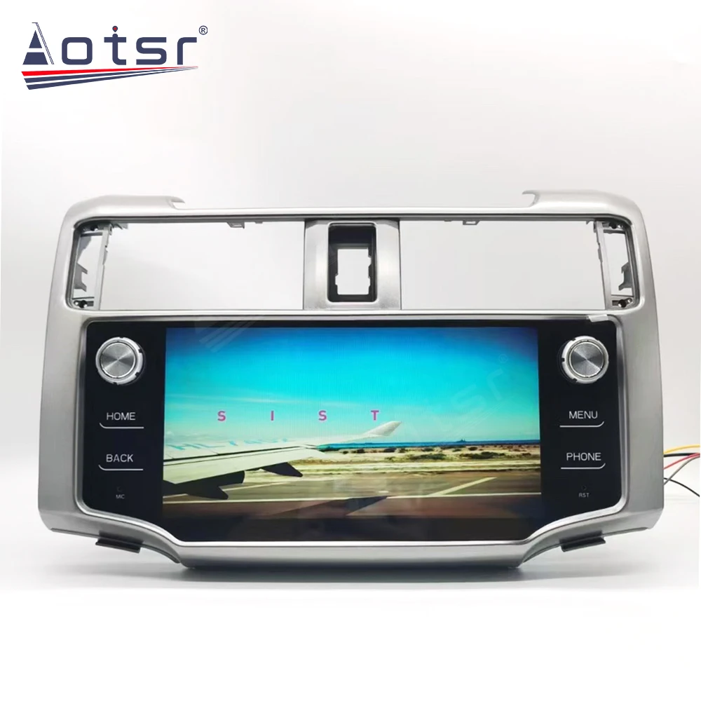 Android 10.0 6+128G PX6 Carplay Multimedia Player Car Radio GPS Navigation Stereo Head Unit DSP For Toyota 4 runner 2009-2017