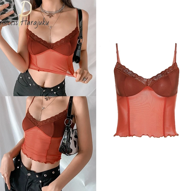 

2021 Cute Cropped Bustier Clothes For Corset Tank Crop Tops Women Woman Tshirts Accessories Y2k Fashion 2000s Aesthetic Summer