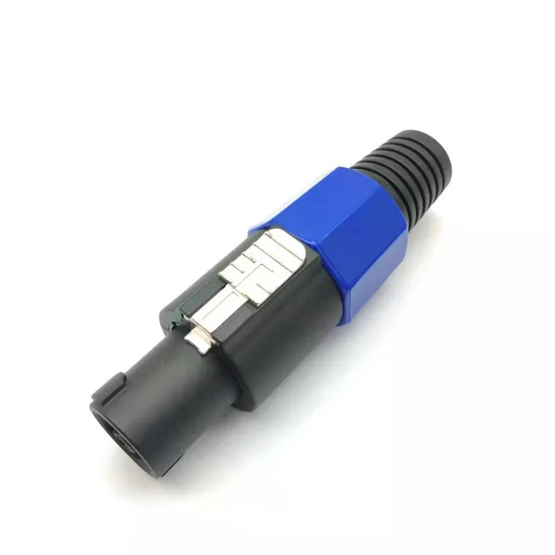 1Pcs NL4FC Speaker Audio 4Pin Male/ Female Locking Amp Speaker Connector Adapter Long Tail Professional XLR 4Pole Socket Plug