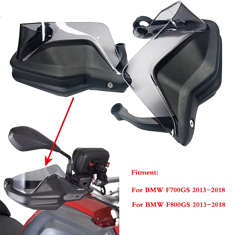 

Handguard Hand shield Protector For BMW F700GS F800GS F700 GS F800 GS Windshield Smoke 2013 2014 2015 2016 2017 2018 Motorcycle