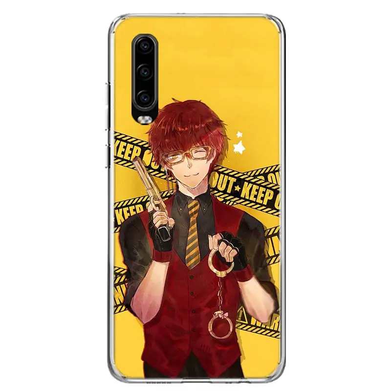 707 Mystic Messenger Phone Case For Huawei P30 Lite P40 P20 Pro P10 P50 Mate 40 30 20 10 Art Customized Soft Cover Fundas Coque