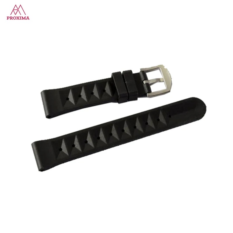 20MM/22MM Top Quality Men Rubber Watch band MM300 SBDX001/012/01 Soft Slicone Waffle Watchband Man Watches Strap Belt Accessory