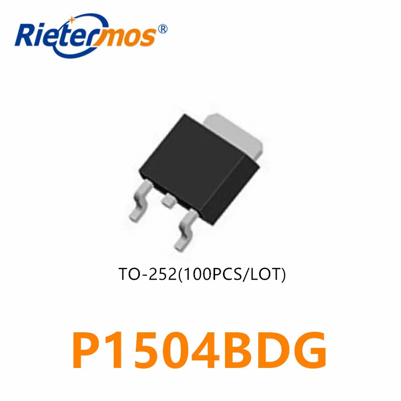 

100 шт P1504BDG P1504B 1504B 1504 TO252 N-CHANNEL 40В высокое качество