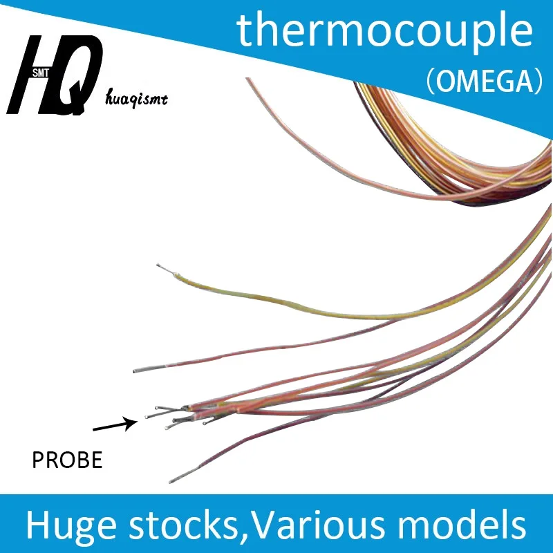 thermocouple with cable used in the kic profile TT-K-30  Temperature Measurement Sensitive Line K Type Thermometer Probe