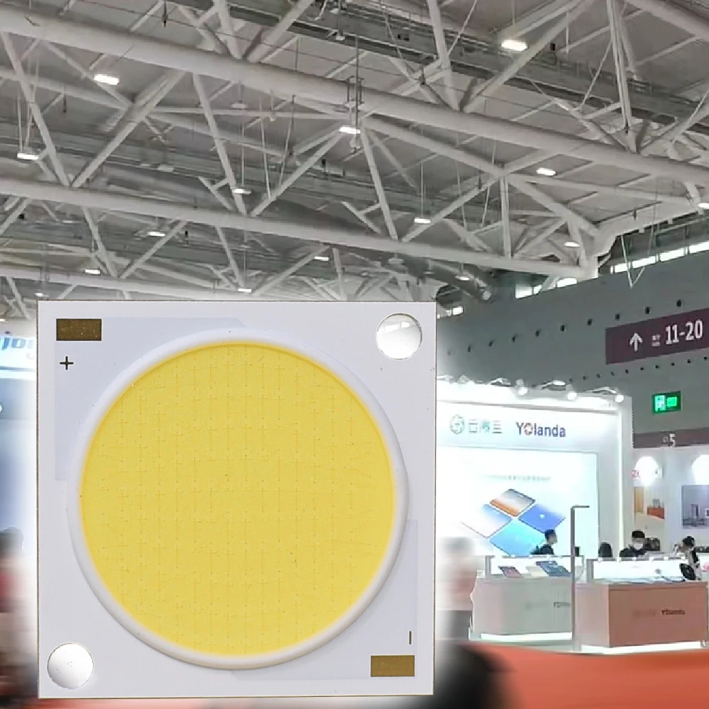 Powerful COB Chip Exhibition Building Lamp Light Source, 28x28 Aluminum Base 36V 100W 120W 5600K Photographing LED 96Ra