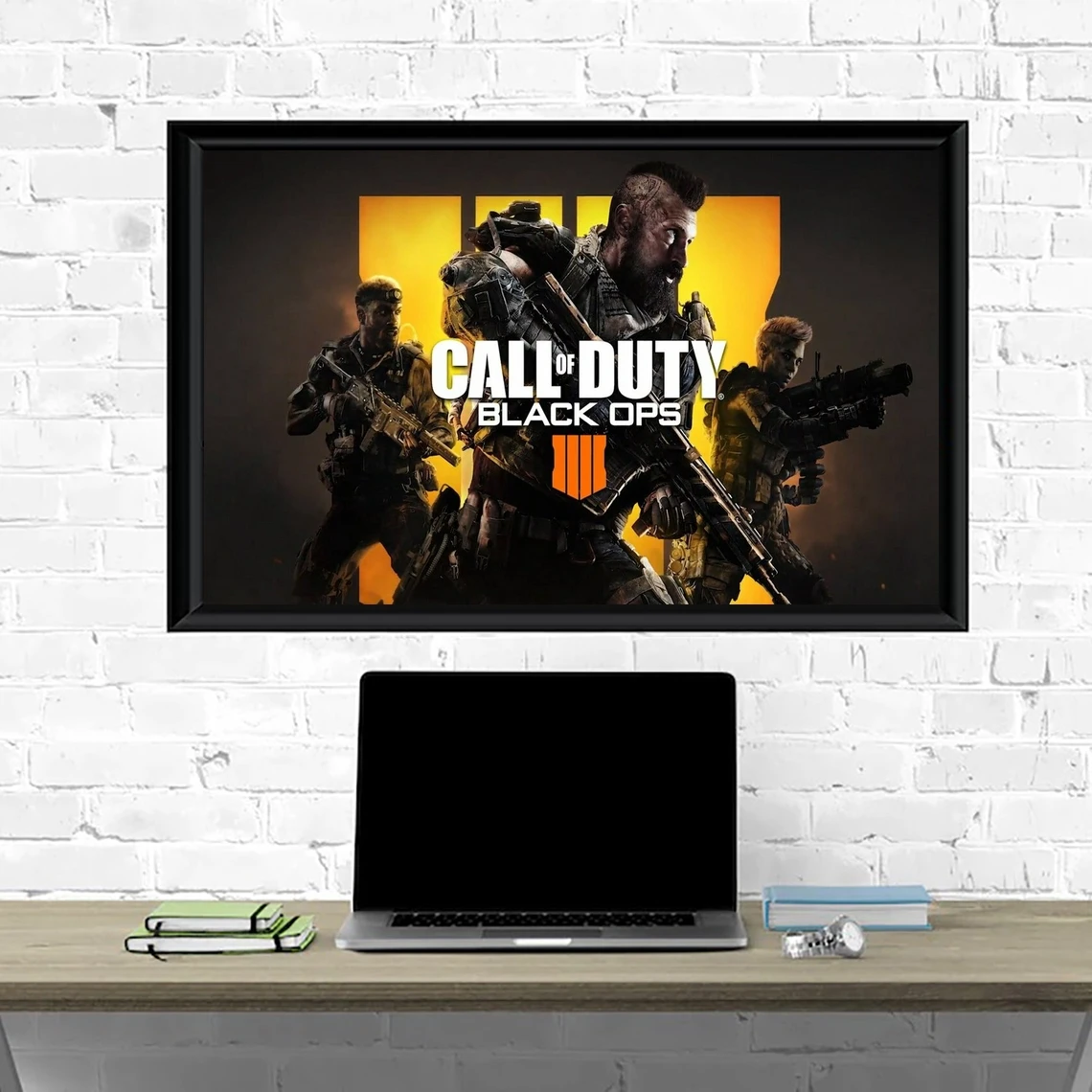 Call Of Duty Black Ops Video Game Poster Art Print Canvas Painting Wall Pictures Living Room Home Decor (No Frame)