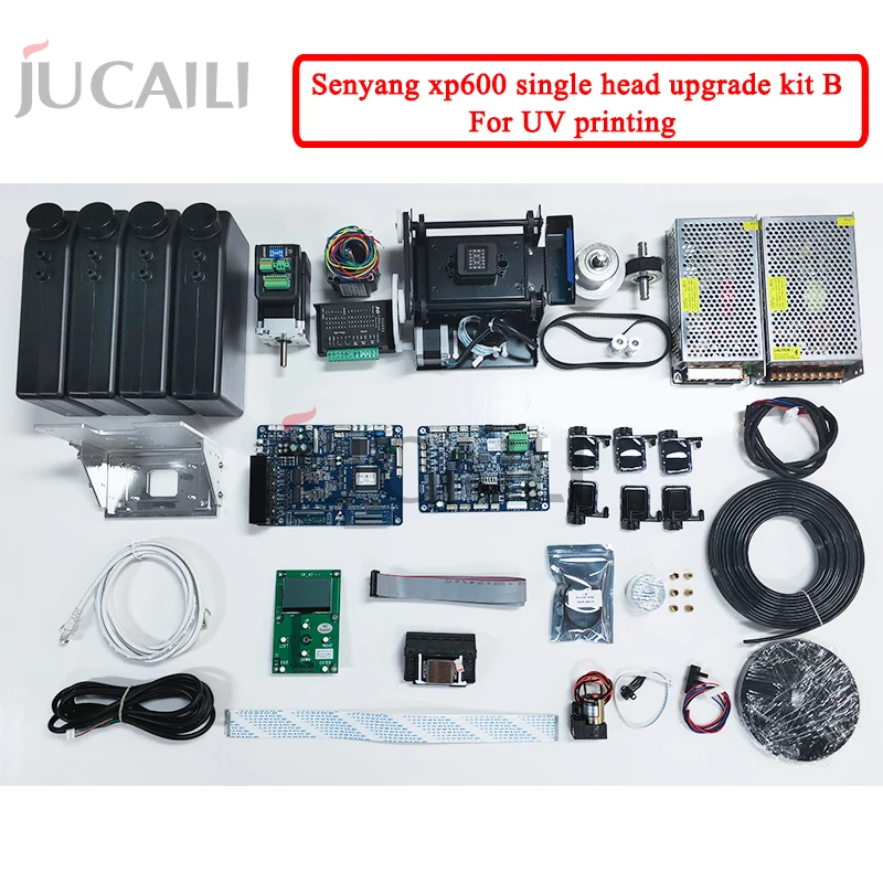 Jucaili large format upgrade board kit for DX5/DX7 convert to xp600 single head conversion kit for Eco solvent/UV ink printer