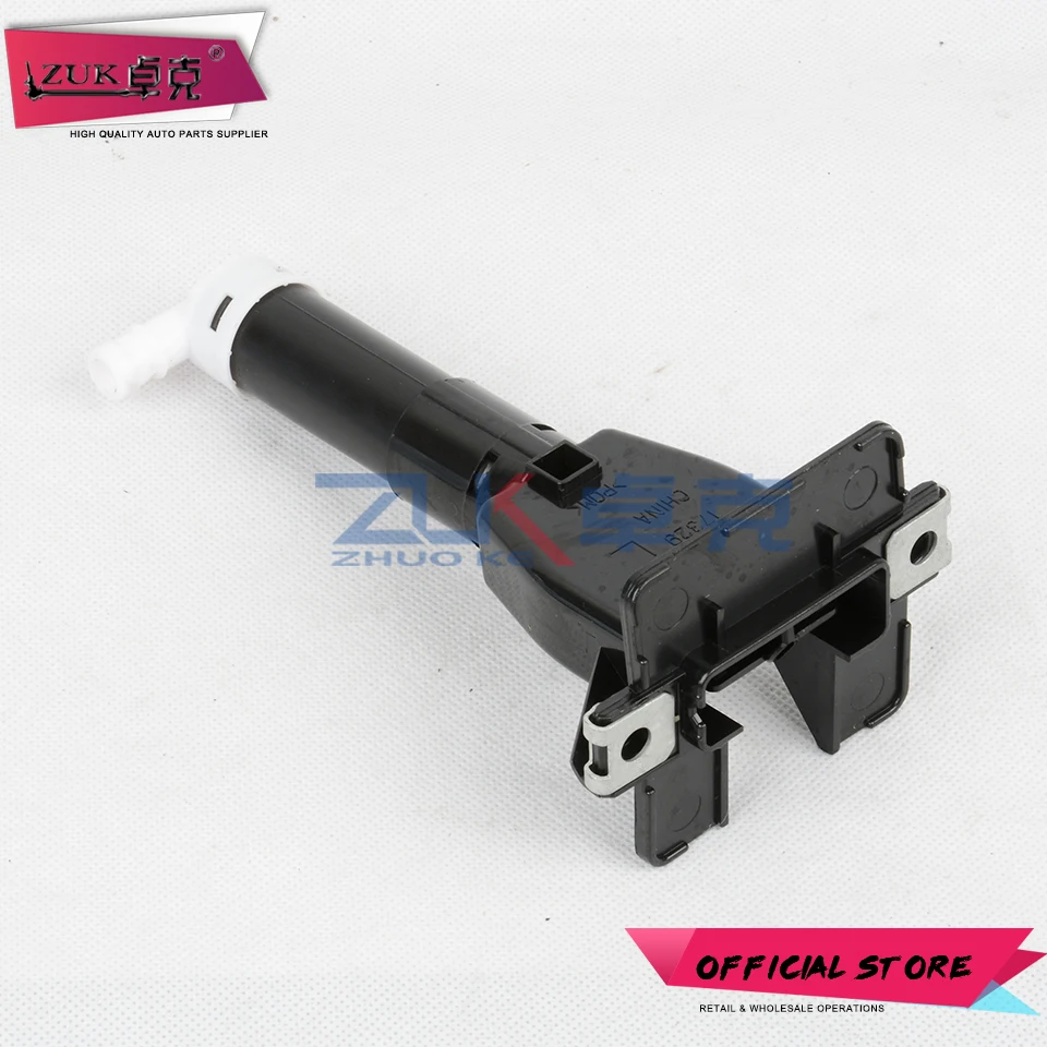 ZUK Headlight Washer Nozzle Actuator For HONDA ACCORD Euro CU1 CU2 2008 2009 2010 2011 2012 Headlamp Head Light Water Spray Jet