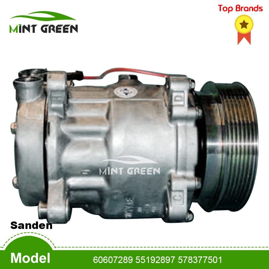 for free shipping compressor 60607289 55192897 578377501 60813335 71781777 71721747 for Sanden Lancia Alfa Romeo Fiat MASERATI