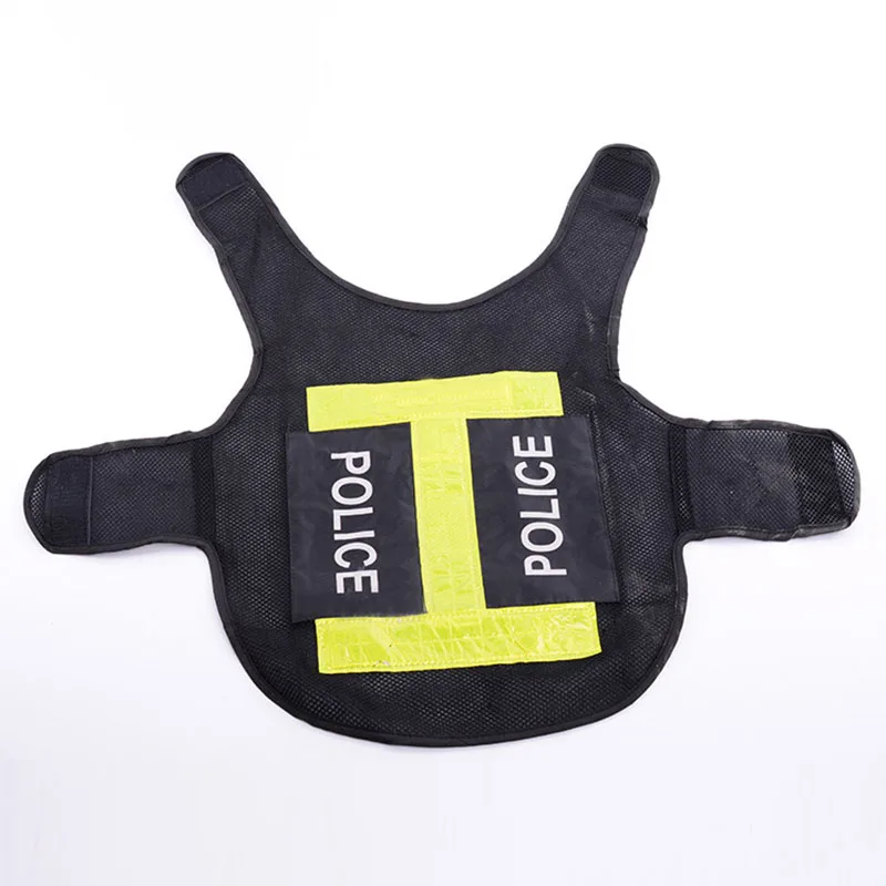 Medium Large dog Work clothes Police Safety Save Life Jacket Reflective big dog Vest Preserver Pet Coat clothing mesh overalls