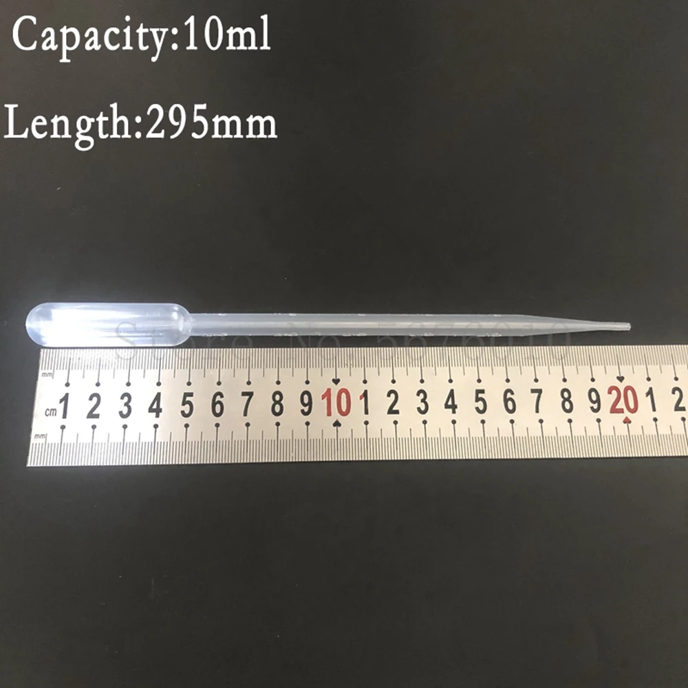 100ks na 500pcs laboratoře 0.2ml 0.5ml 1ml 2ml 3ml 5ml 10ml plastový pasteurovy pipetou jednorázové průhledný kapátkem