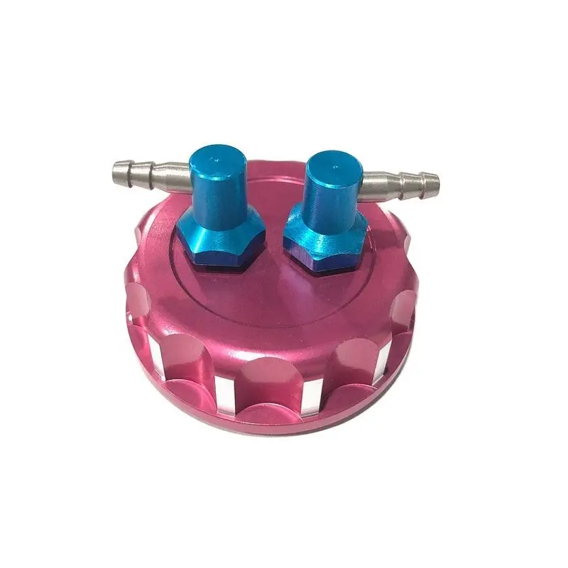 

1PCS CNC Aluminum Alloy Oil Drum Cover Metal Oilcan Cap Fuel Tank Box Lid Oiler Accessories for RC Fixed Wing Aircraft Drone