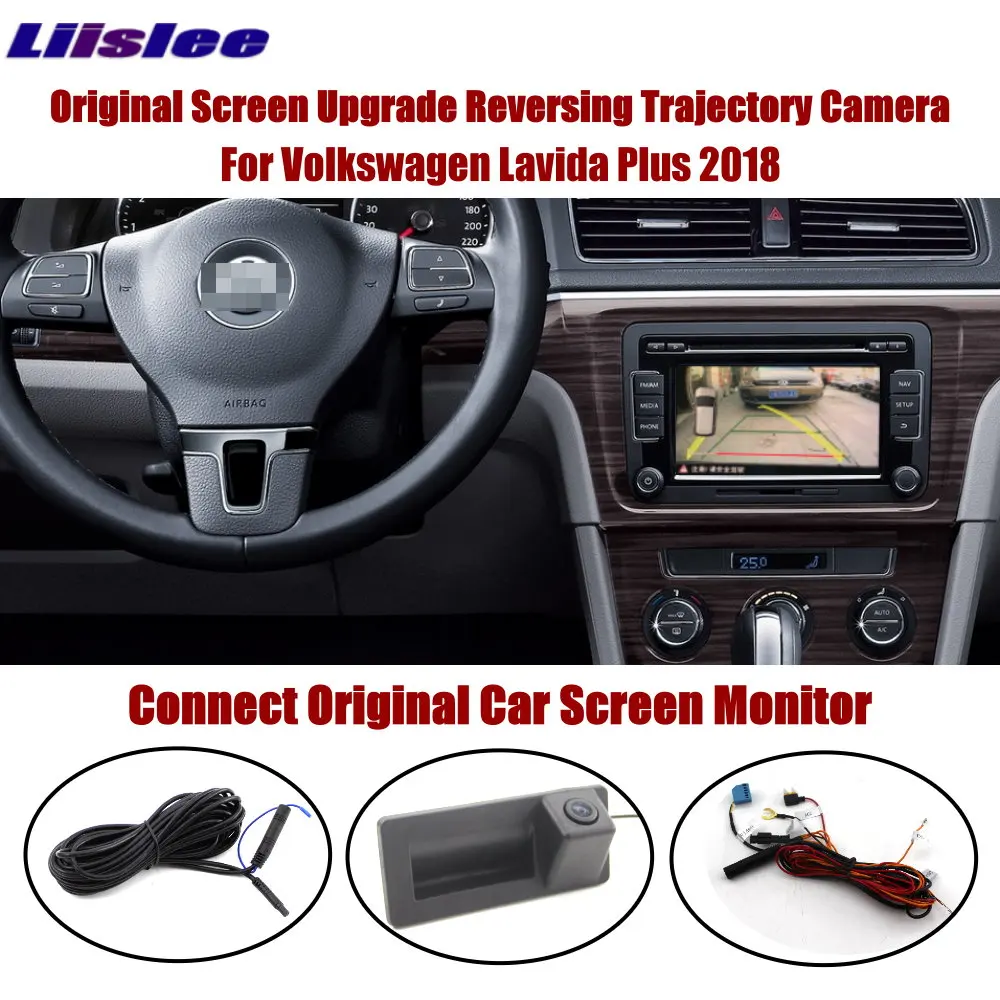 

Car Rearview Rear Camera For VW Lavida (Typ 0C) 2018-2023 MQB MIB System Original Parking Reverse Intelligent Dynamic Image