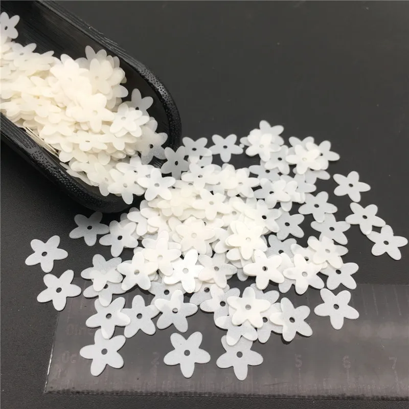 30g Flat 10mm Flower Loose Sequins Paillettes For Sewing ,Shoes,Hat,Kids DIY,Crafts Accessories Wholesale