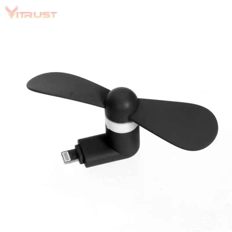 Mini Fan for iPhone Portable Phone Mini Fan Low Noise Strong Wind