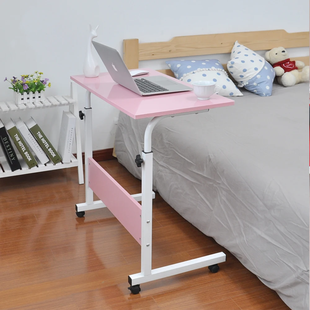 Computer Table Adjustable Portable Laptop Desk Rotate Laptop Bed Table Can be Lifted Standing Desk  60*40CM