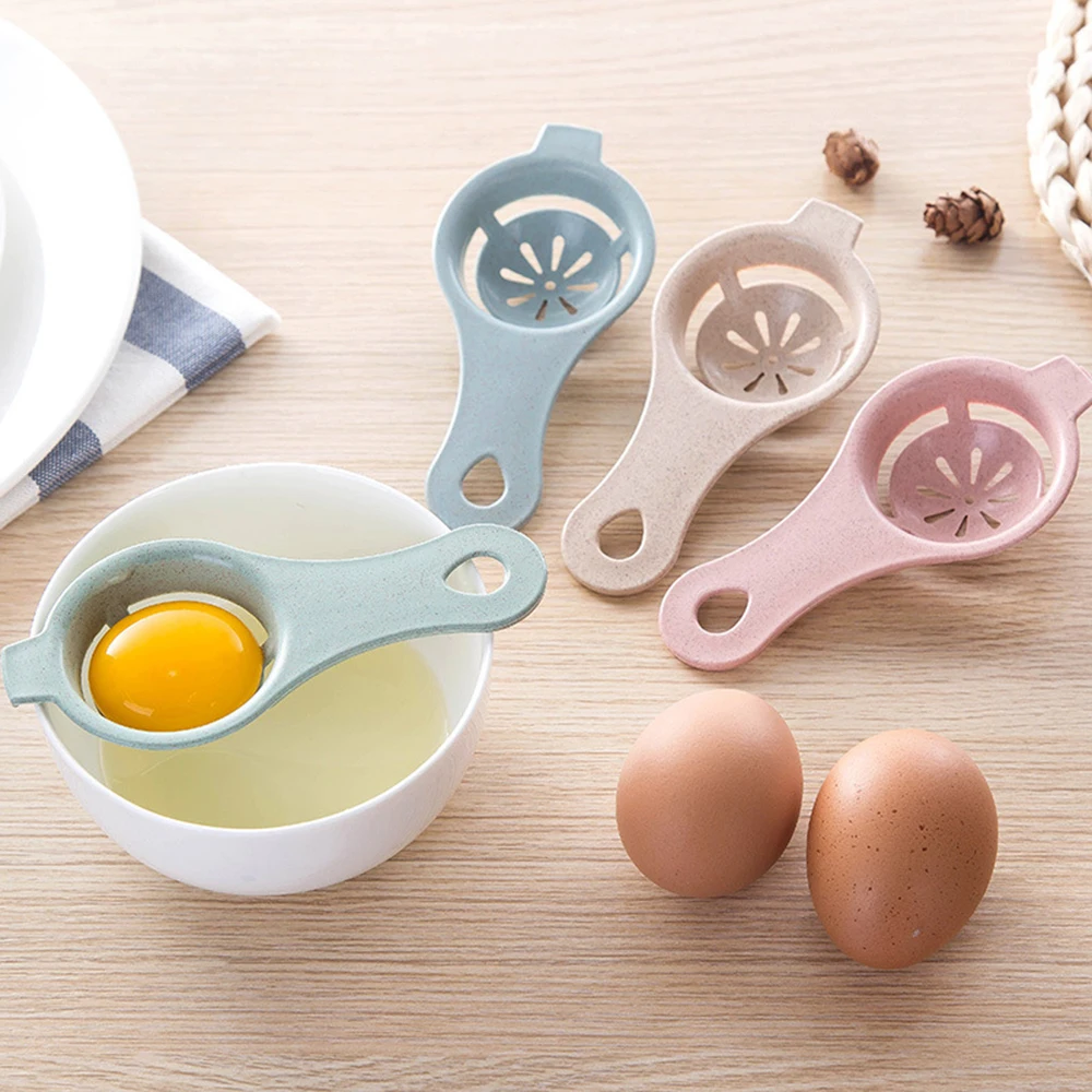 1pcs Kitchen Eggs Tools Egg Yolk Separator Egg Divider Protein Separation Hand Eggs Holder Gadgets Kitchen Accessories Dropship