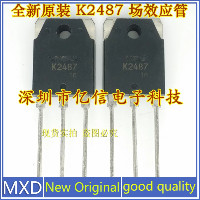 

5Pcs/Lot New Original 2SK2487 K2487 Genuine Field Effect Mos Tube TO-247 Imported Good Quality