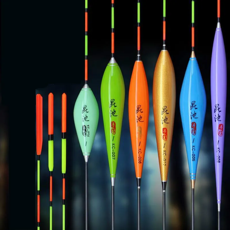 1# 2# 3# Barguzinsky Fir Float Bold Eye-catching Myopia Fishing Float Crucian Carp Float High Sensitive Carp Buoy Fishing