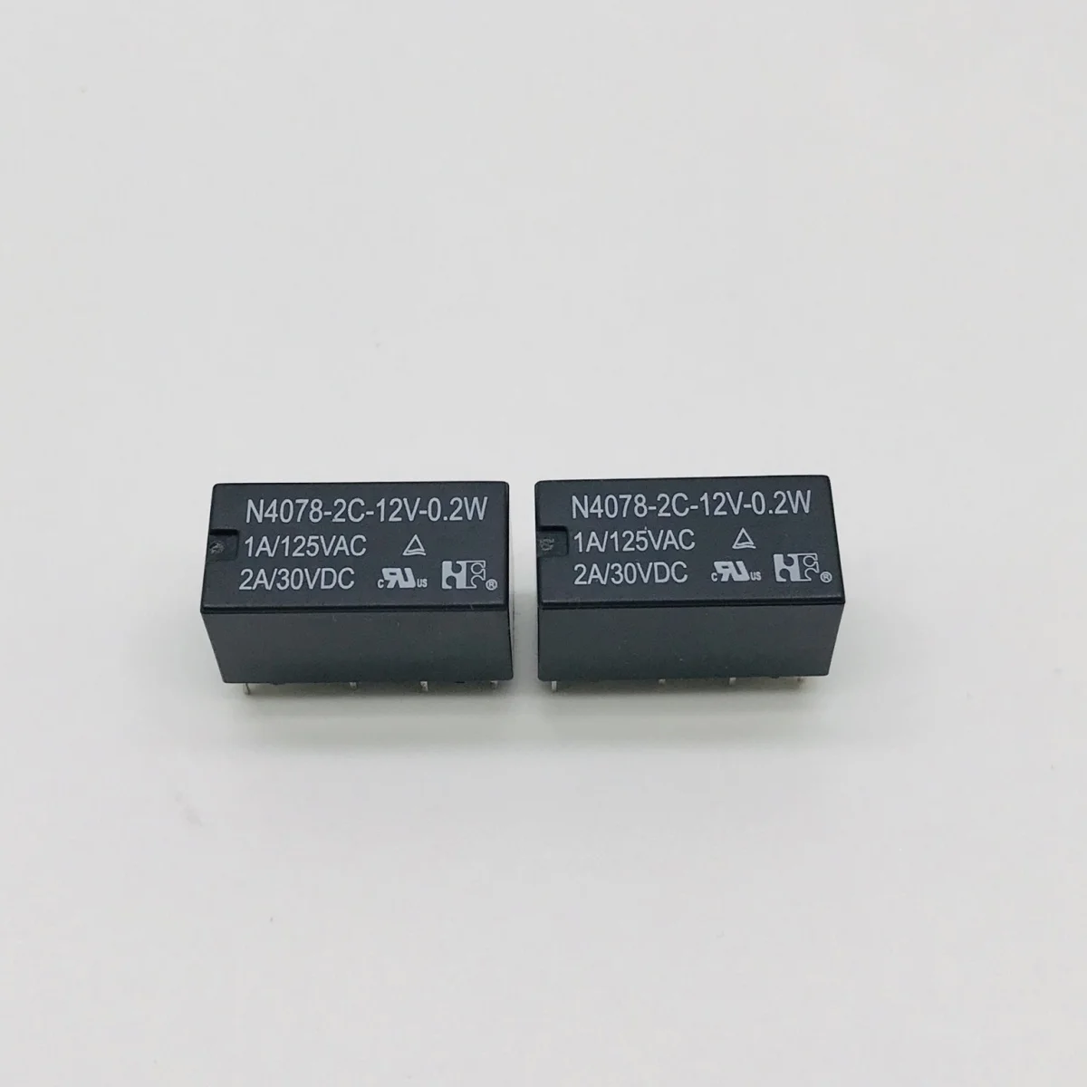 N4078-2C-12V-0.2W 12VDC 8pin1A125VAC car relays