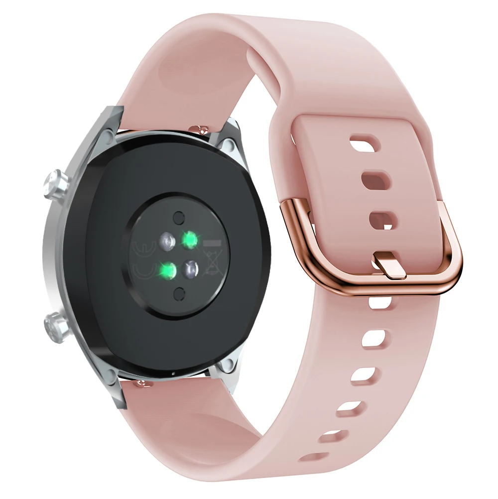 Correa de silicona suave para reloj Xiaomi Haylou solar ls05, 22mm, pulsera inteligente colorida, accesorio de moda para Mi watch