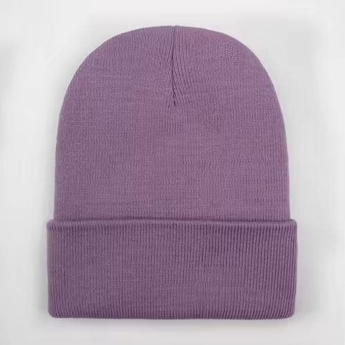 Solid Unisex Beanie Autumn Winter Wool Blends Soft Warm Knitted Cap Men Women SkullCap Hats Gorro Ski Caps 24 Colors Beanies - Image 10