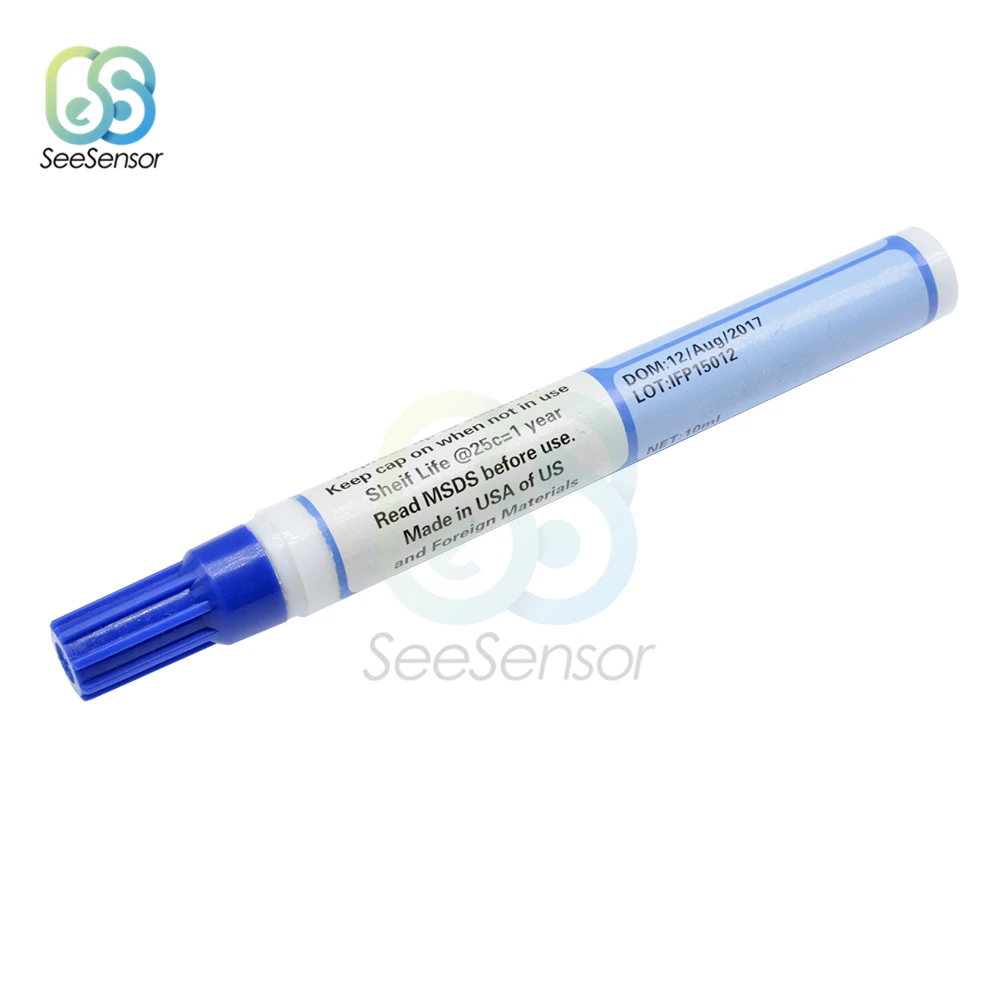 951 10ml Soldering Rosin Flux Pen Low-Solids Non-clean For Solar Cell Panel DIY