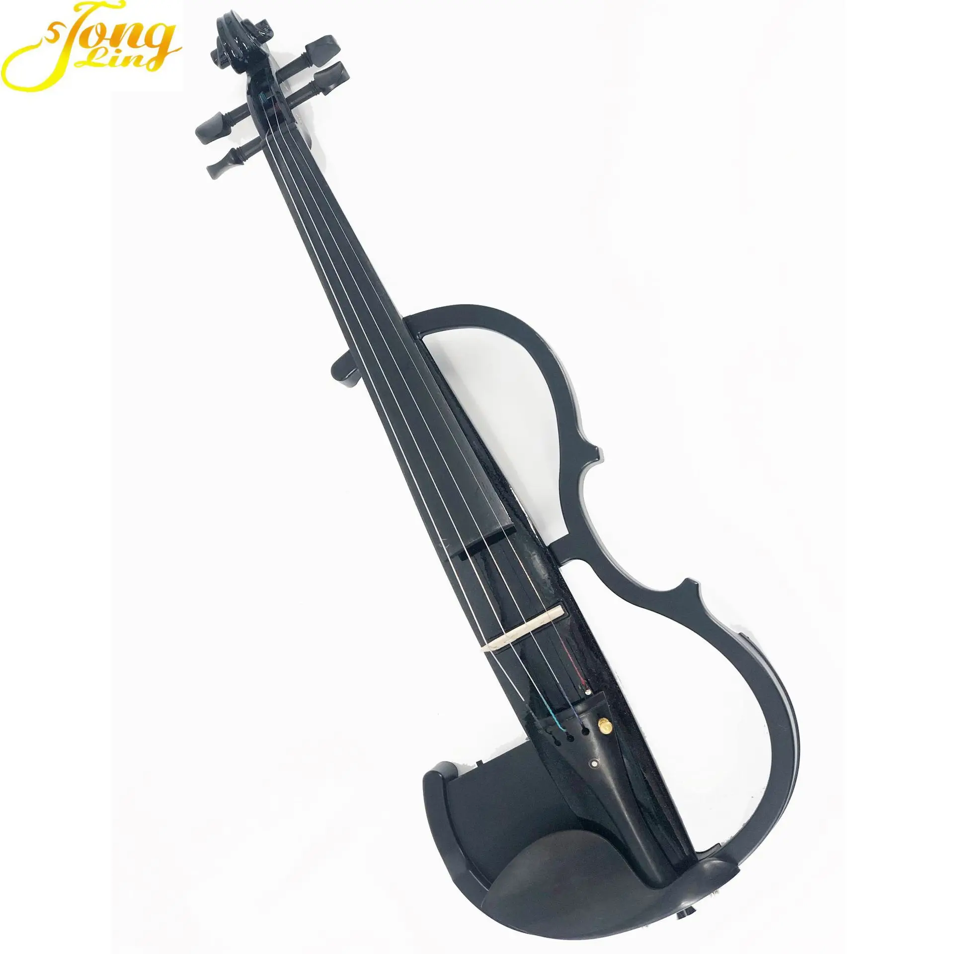 Electronic violin black blue purple white red flash professional playing electro-acoustic violin