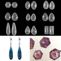 1pcs Silicon Casting Mold For UV Resin Necklace Pendant Epoxy Resin For DIY Jewelry Finding Making Tools Supplies Accessories
