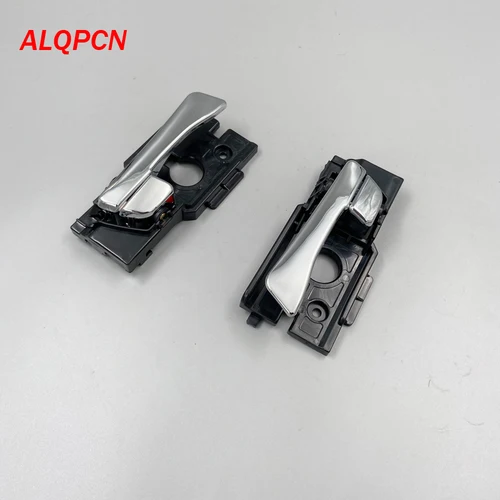 Imagen 2 del producto Manija interior de puerta delantera o trasera cromada izquierda y derecha para hyundai accent 2012-2017
