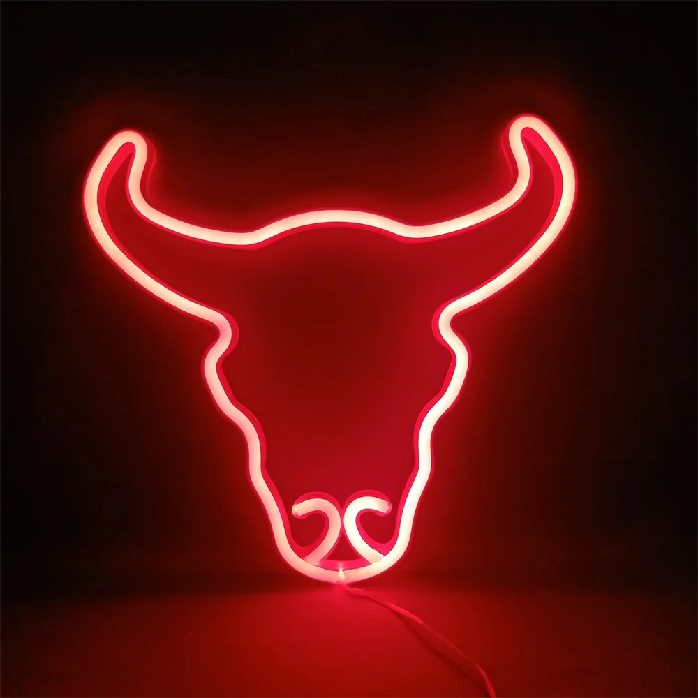 Neon Sign Led Neon Night Light Wall Hanging Lamp Home Wall Decor LED Night Lamp Birthday Gift For Party Holiday Night Lights