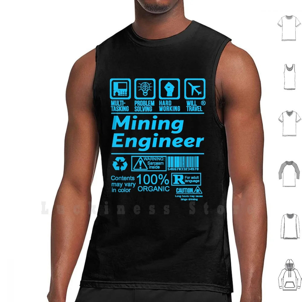 Mining Engineer Solve Problems Design tank tops vest sleeveless Mining Engineer Nice Design Mining Engineer Latest