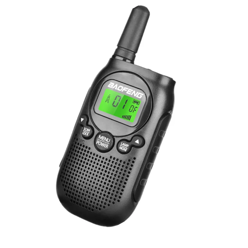 Baofeng – Mini walkie-talkie Radio BF-T6 w pour enfants, communicateur Radio Portable amateur Hf émetteur-récepteur Radio bidirectionnel T6 Woki Toki, 0.5