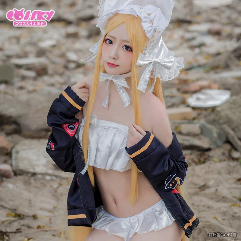 2021 Fate/Grand Order FGO Abigail Williams cos Swimsuit full of broken swimsuit coslay clothing female swimwear LL