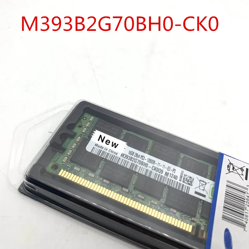 

M393B2G70BH0-CK0 16GB 2RX4 PC3-12800R ECC Ensure New in original box. Promised to send in 24 hours