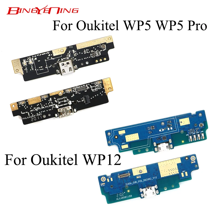 BingYeNing New Original For Oukitel WP5 WP5 Pro WP12 WP12 Pro Board Charging Port Usb Plug Repair Part