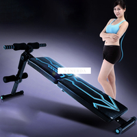 Multifunction Foldable Sit-up Bench Exerciser Trainer Steel Frame Ab Abdominal Fitness Bench Indoor Fitness Equipment Household