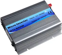 600W Solar PV On Grid Inverter DC11-32V to AC110V/220V 600W Solar Grid Tie Micro Inverter