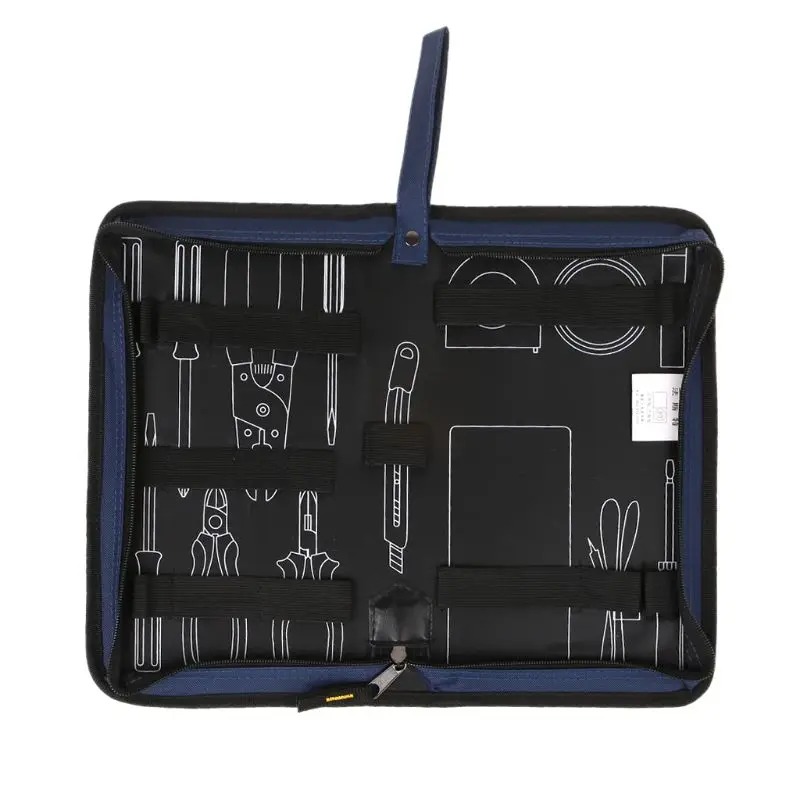 Professional Electricians Hard Plate Tool Kit Bag Storage for Case Multifunction