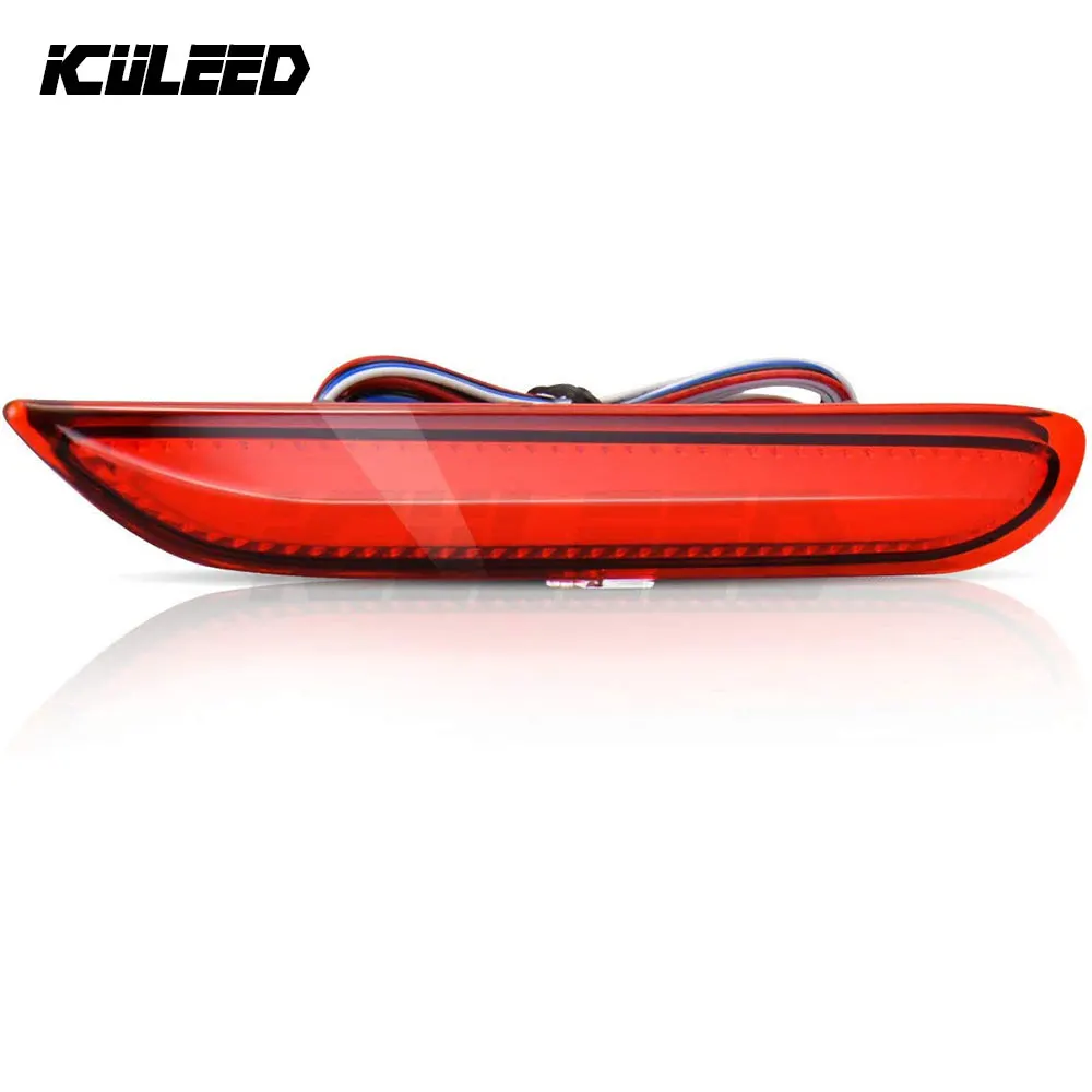 

KMD LED Rear Bumper Reflector Sequential Relfectors Driving Braking Turing Plug and Play Version Easy Installation for Infiniti