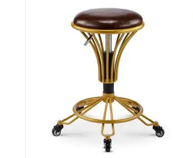 Hairdressing Workbench Rotating Lifting Beauty Stool Hairdressing Chair Chair Barber Shop Stool Makeup Hair Salon Manicure Stool