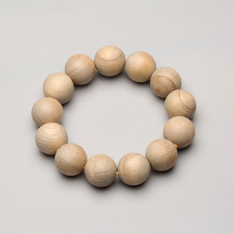 Camphor Wood Camphor Pills Natural Camphor Bracelet Men\'s Decorative Crafts Gift Beaded Bracelet