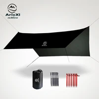 Toldo ultraligero para refugio solar de playa, carpa de sombra UV para jardín, sombrilla para acampar al aire libre, hamaca, Mosca de lluvia, 3,6x2,8 m