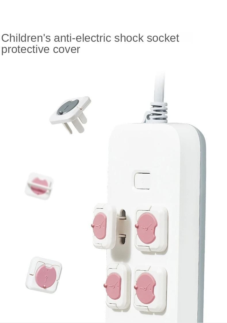 zq  Socket Protection Cover Children Electric Shock Plug Hole Protective Cover Switch Jack Safety Plug