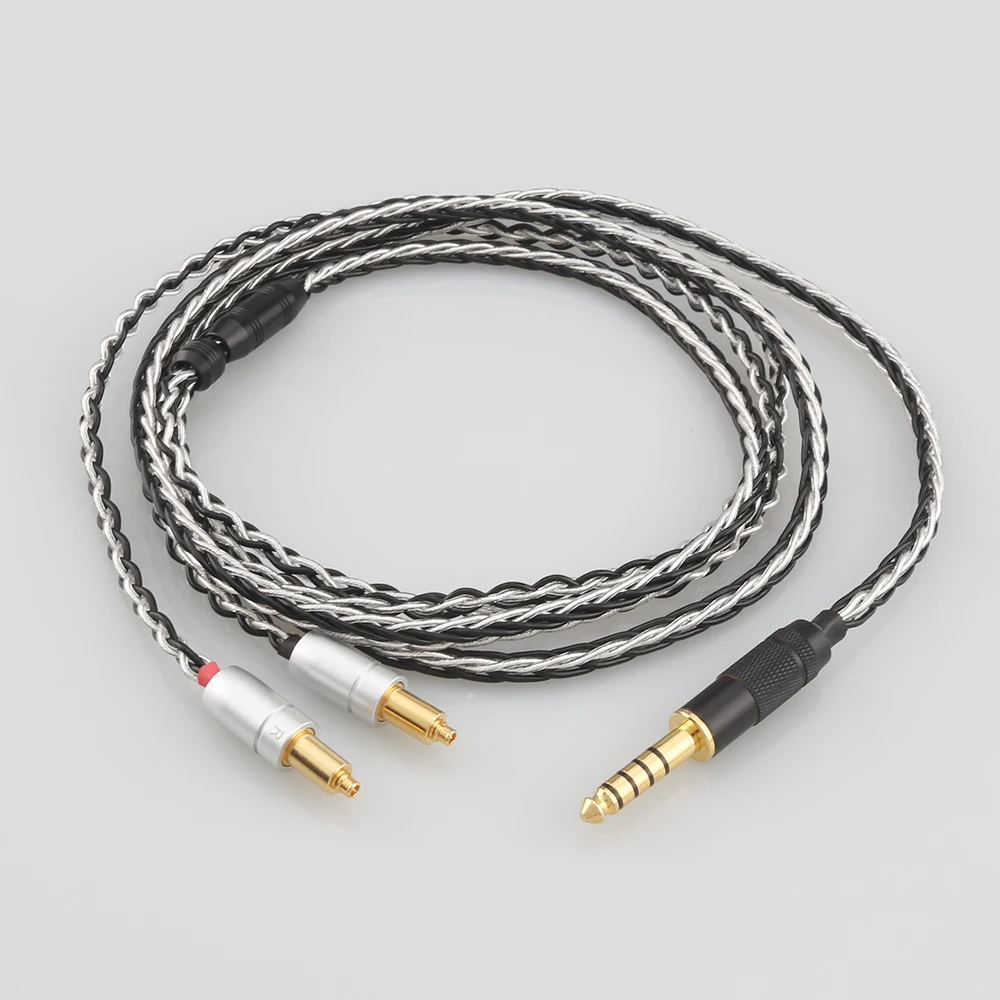 Audiocrast B819AG 7N OCC Silver Plated Cable 4.4mm Balanced Headphone Upgraded Cable for SRH1440 SRH1840 SRH1540 SHR535 846