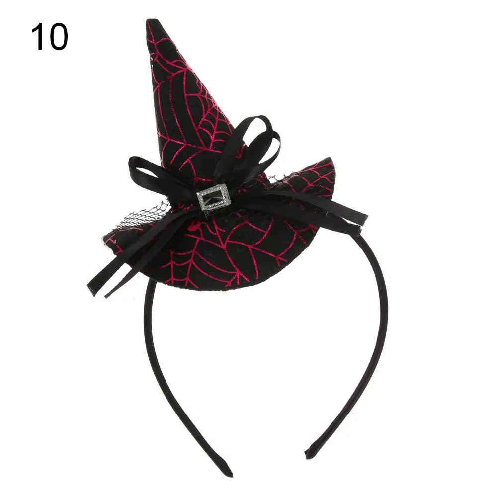 1PCS Costume Props Point Cap Cosplay Festival Skull Headband Performance Props Party Hairband Halloween Headband Decor Headwear