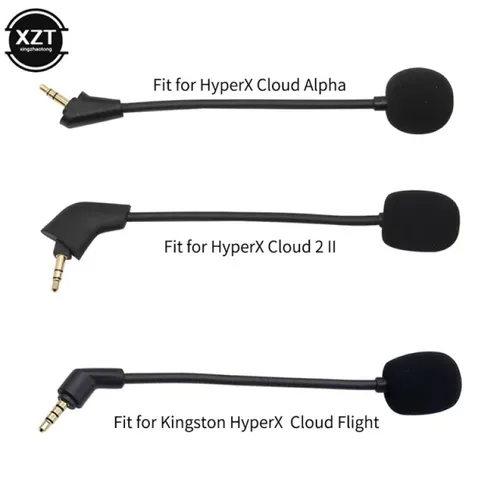 Auriculares con micrófono para Kingston HyperX Cloud Alpha S 2 II X Core Pro Cloud Flight Cloud9 Edition, auriculares para juegos, almohadillas con micrófono